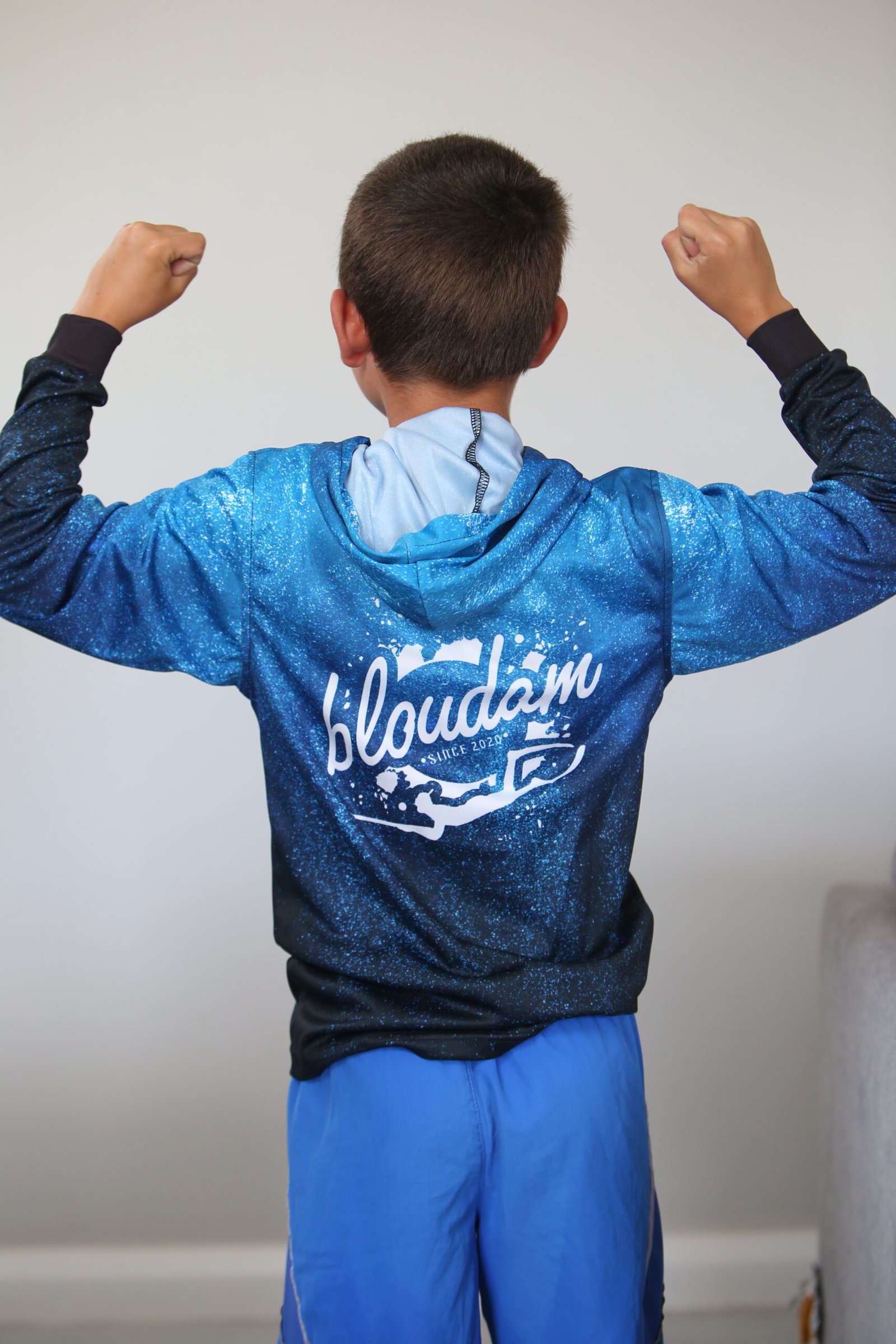 Blue Hoodie - Bloudam